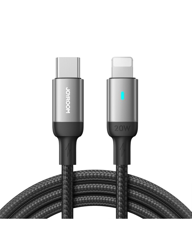 USB kabelis Joyroom S-CL020A10 Type-C to Lightning 20W 1.2m juodas