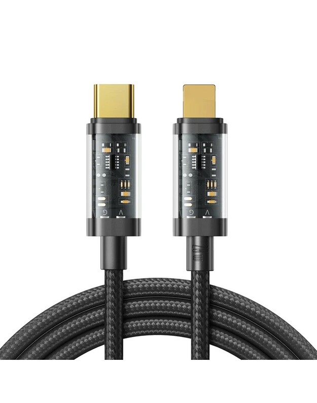 USB kabelis Joyroom S-CL020A12 USB-C to Lightning 20W 1.2m juodas