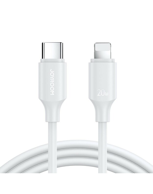 USB kabelis Joyroom S-CL020A9 Type-C to Lightning 20W 1.0m baltas