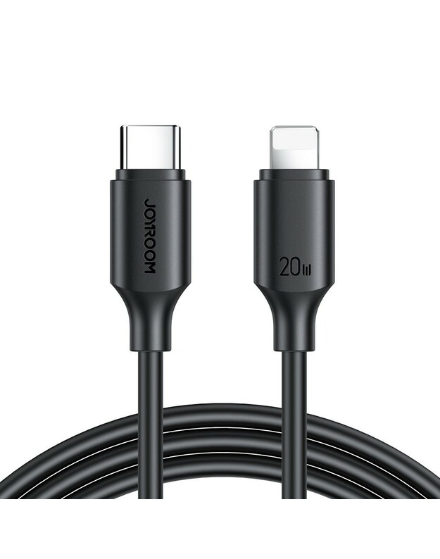 USB kabelis Joyroom S-CL020A9 Type-C to Lightning 20W 1.0m juodas
