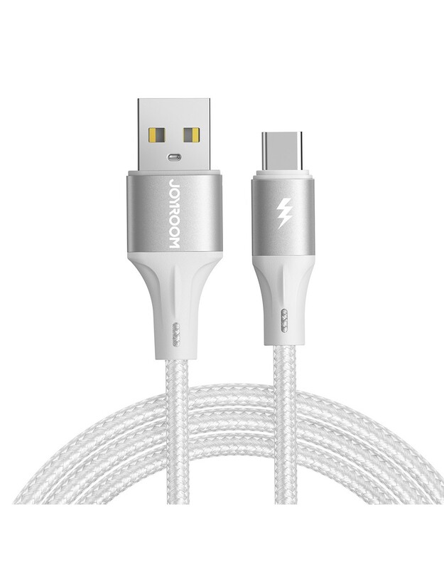 USB kabelis Joyroom SA25-AC3 USB to USB-C 3A 1.2m baltas