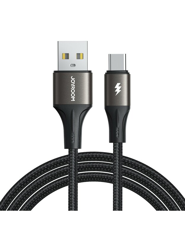 USB kabelis Joyroom SA25-AC3 USB to USB-C 3A 1.2m juodas