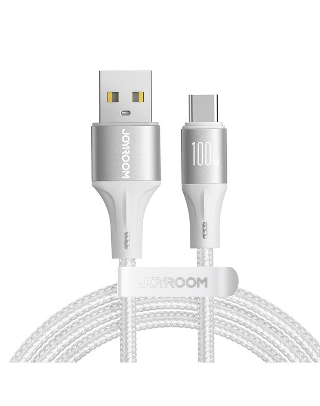 USB kabelis Joyroom SA25-AC6 USB to USB-C 100W 1.2m baltas
