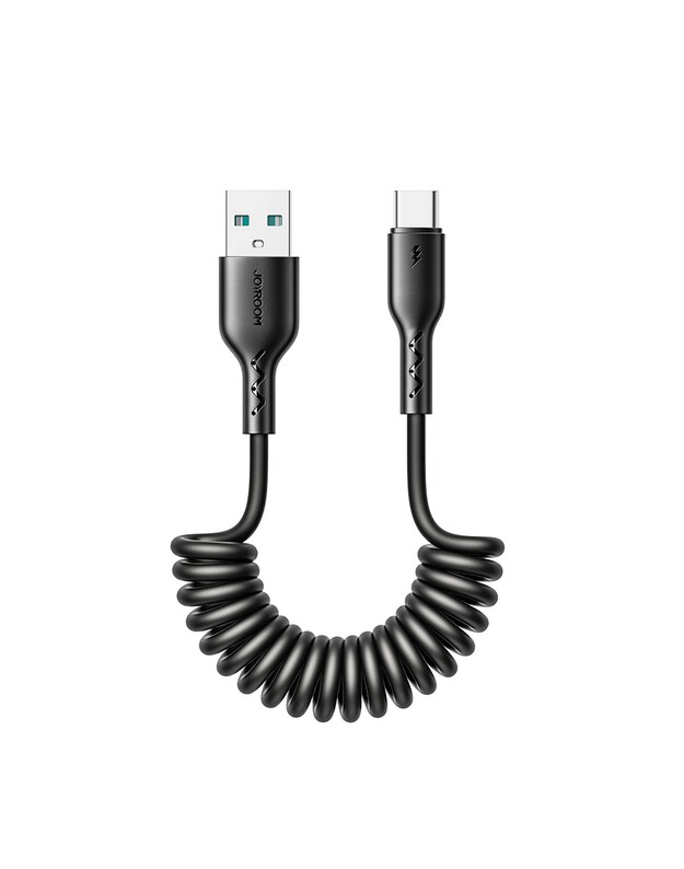 USB kabelis Joyroom SA38-AC3 USB to USB-C 3A 1.5m juodas