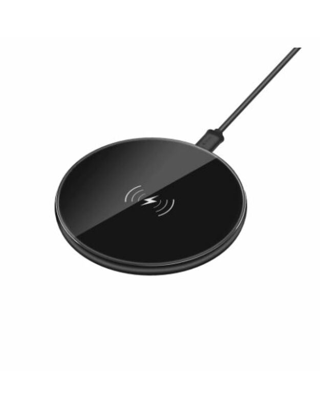 Devia Aurora Series Ultra-slim Wireless Quick Charger (V2) (10W) black