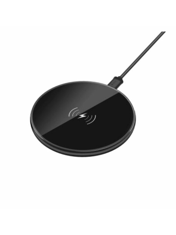 Devia Aurora Series Ultra-slim Wireless Quick Charger (V2) (10W) black