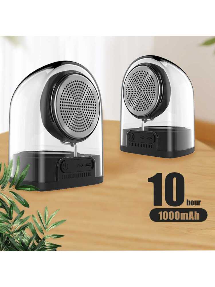 Devia Crystal series TWS speaker with silicon case (2pcs) black