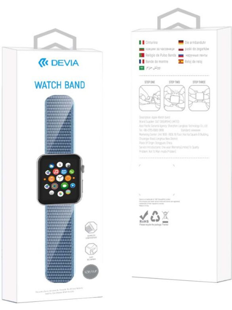 Devia Deluxe Series Sport3 Band (40mm) Apple Watch hibiscus