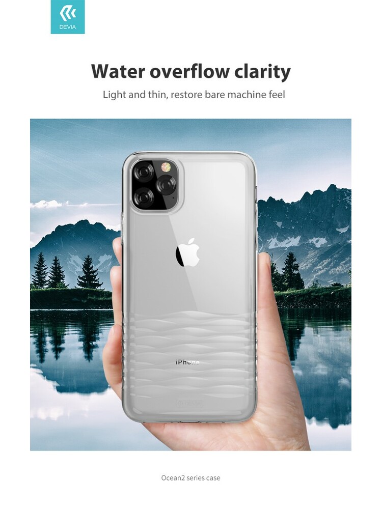 Devia Ocean2 series case iPhone 11 Pro Max clear