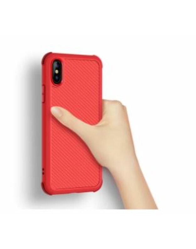 Devia Shark1 Shockproof Case iPhone XS Max (6.5) red