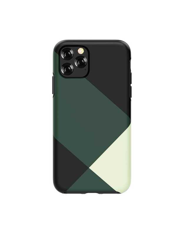 Devia simple style grid case iPhone 11 Pro Max green