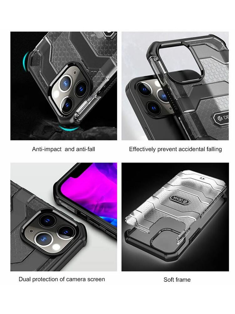 Devia Vanguard shockproof case iPhone 12/12 Pro black