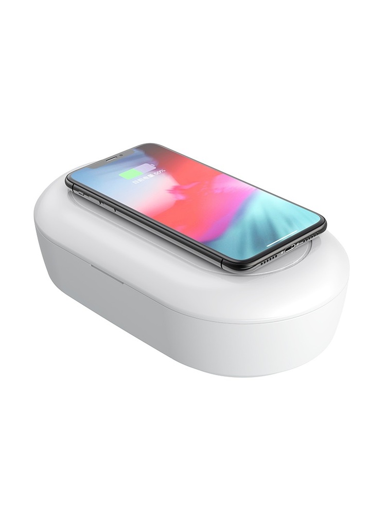 Devia Wireless Charging Disinfection box white