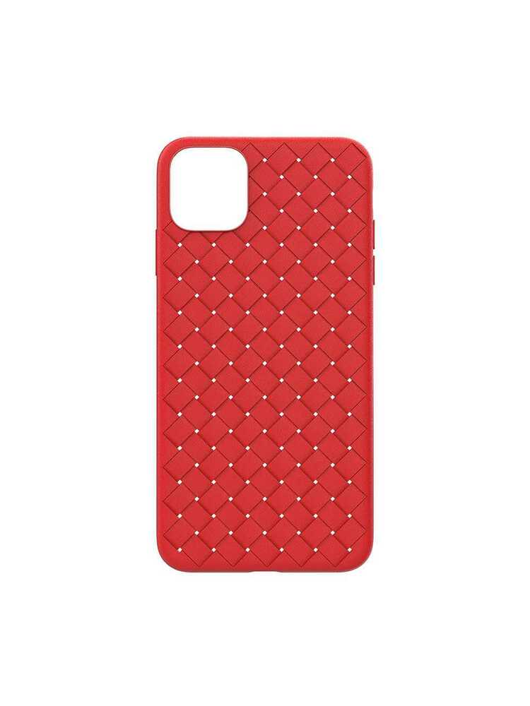 Devia Woven Pattern Design Soft Case iPhone 11 Pro red