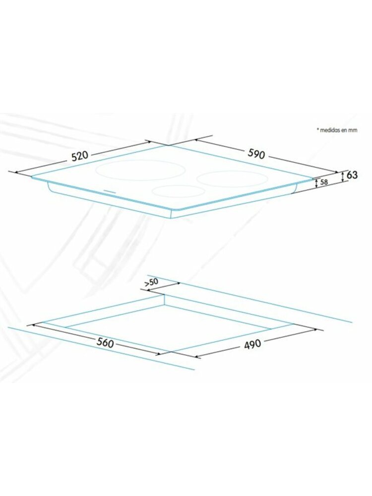 Edesa EIT-6328 B WH