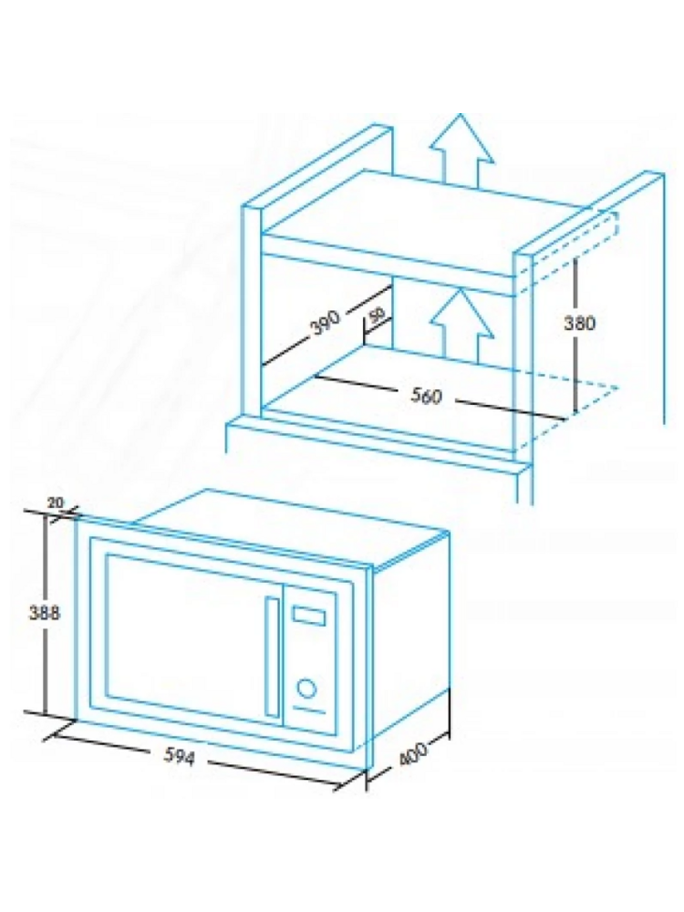 Edesa EMW-2530-IG BK