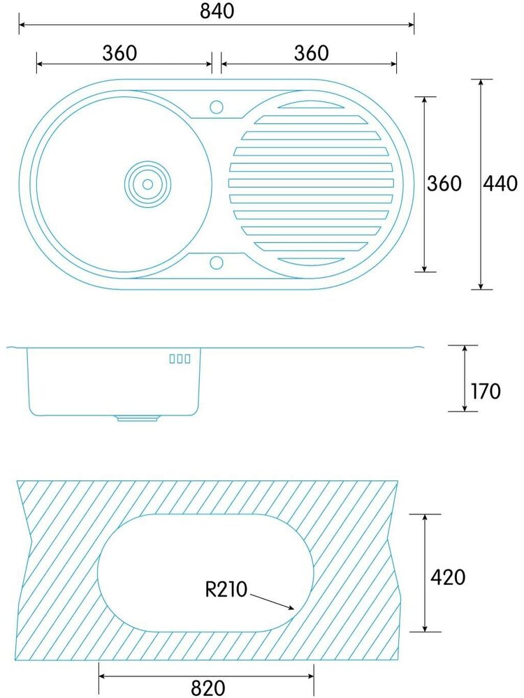 Edesa K2 SE 84 1C1E Reversible