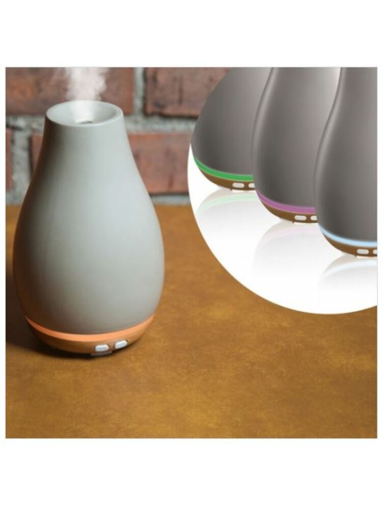 Ellia ARM-510GYA-WW Blossom Ultrasonic Diffuser with Ambient Mood Lighting