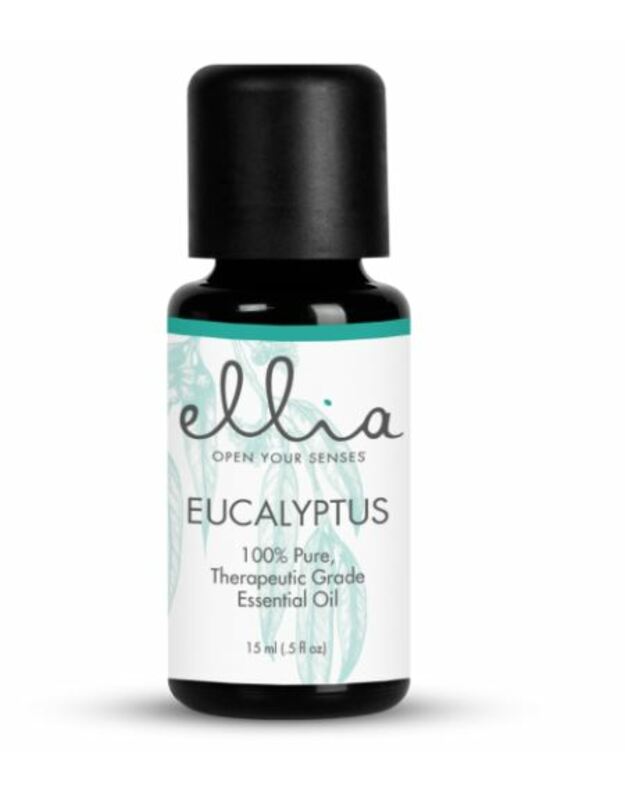 Ellia ARM-EO15EUC-WW Eucalyptus 100% Pure Essential Oil - 15ml