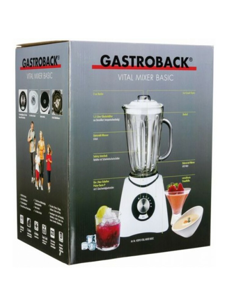 Gastroback 40898 Vital Mixer Basic