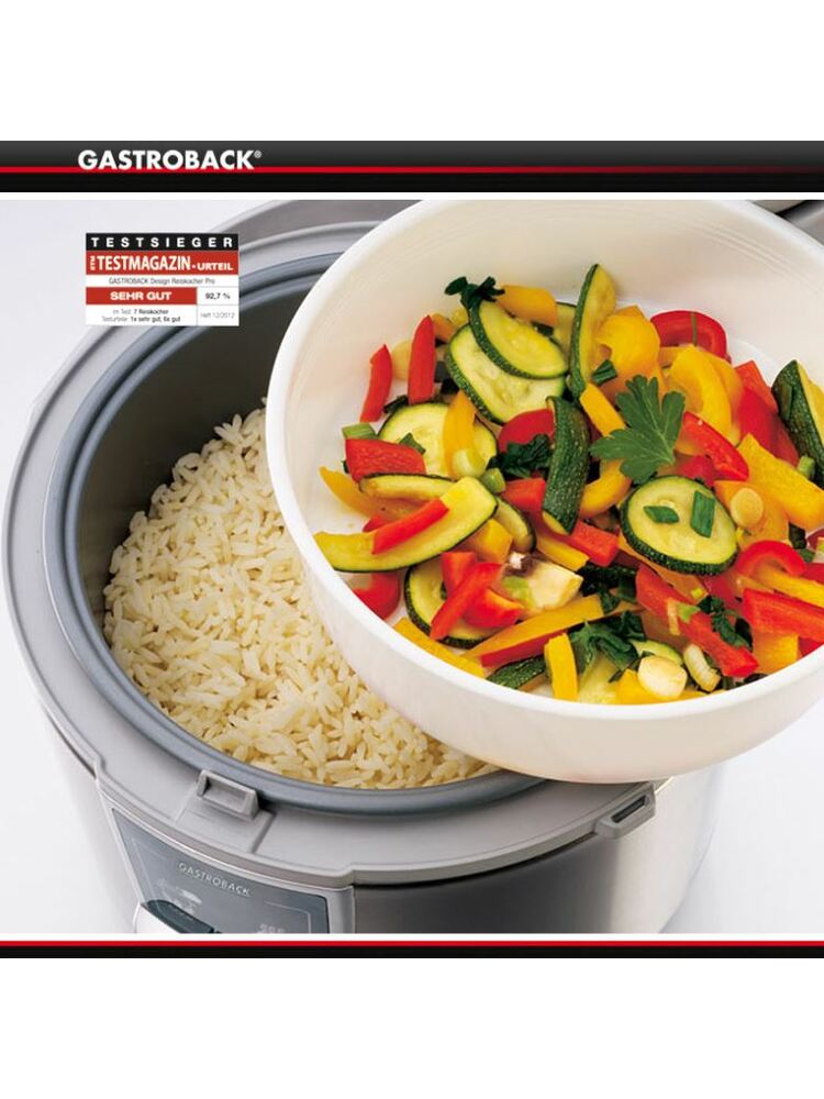 Gastroback 42518 Design Rice Cooker Pro