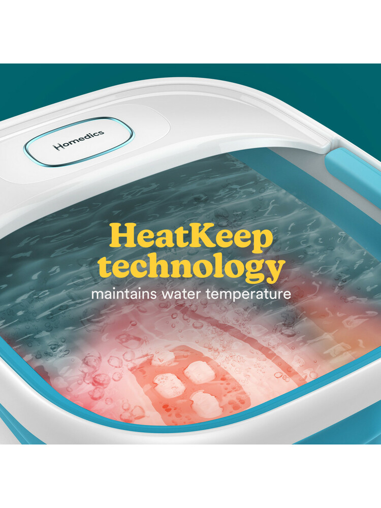 Homedics FB-70BL-EB Smart Space Collapsible Foot Spa