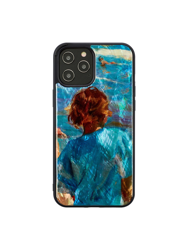 iKins case for Apple iPhone 12/12 Pro children on the beach