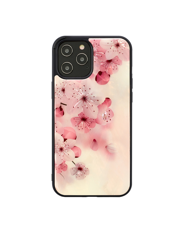 iKins case for Apple iPhone 12/12 Pro lovely cherry blossom