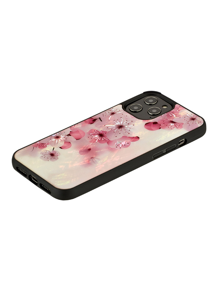 iKins case for Apple iPhone 12/12 Pro lovely cherry blossom