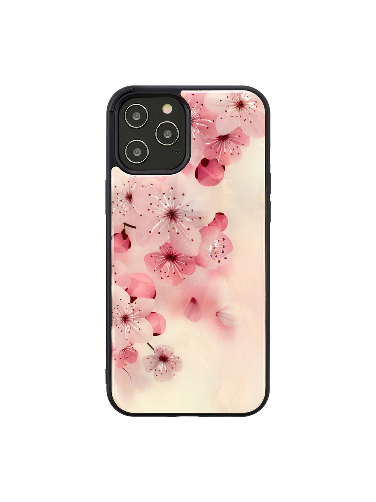 iKins case for Apple iPhone 12/12 Pro lovely cherry blossom