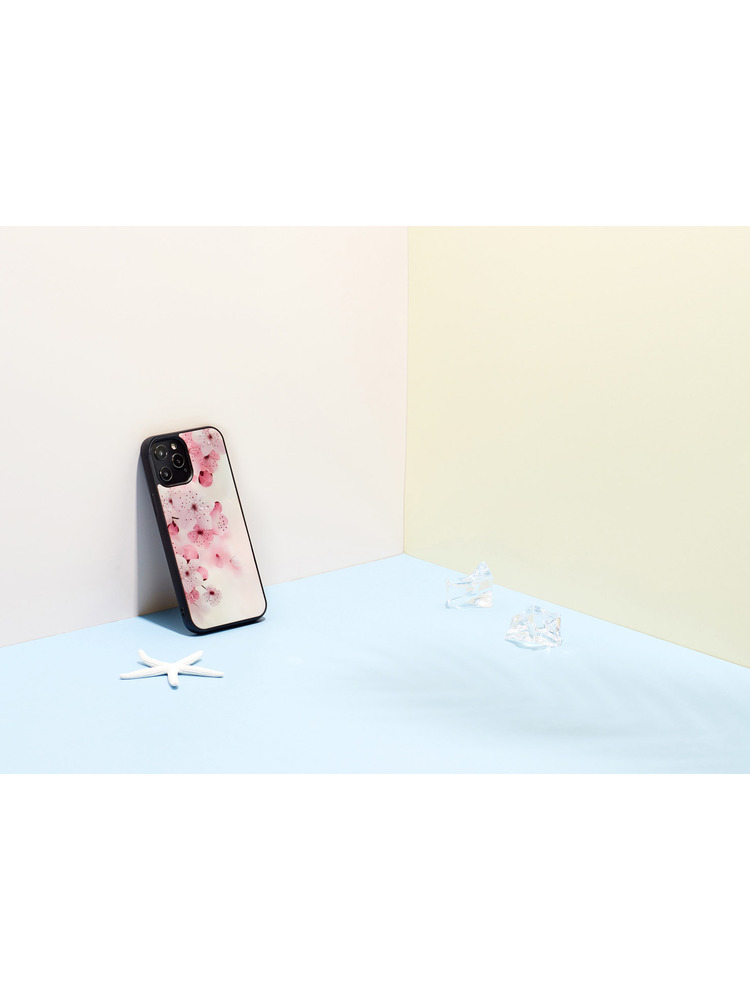 iKins case for Apple iPhone 12/12 Pro lovely cherry blossom