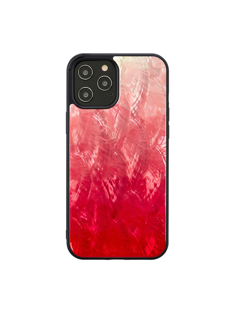 iKins case for Apple iPhone 12/12 Pro pink lake black