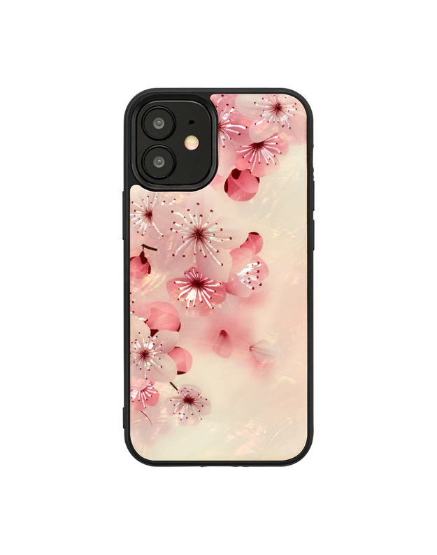 iKins case for Apple iPhone 12 mini lovely cherry blossom