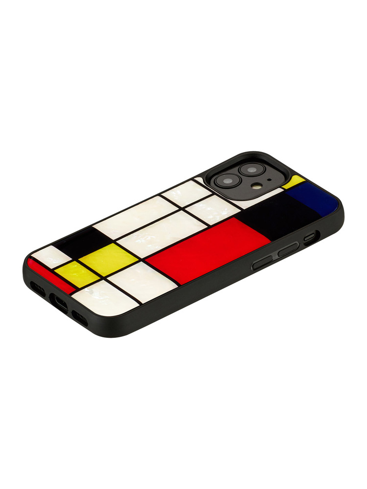 iKins case for Apple iPhone 12 mini mondrian black