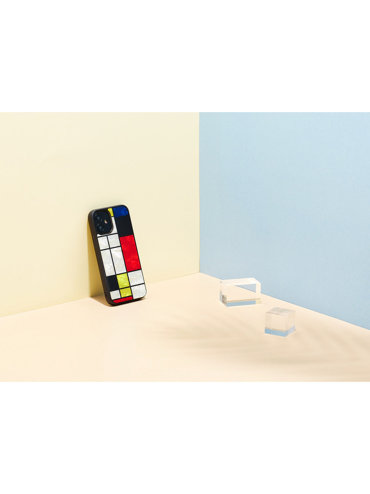 iKins case for Apple iPhone 12 mini mondrian black