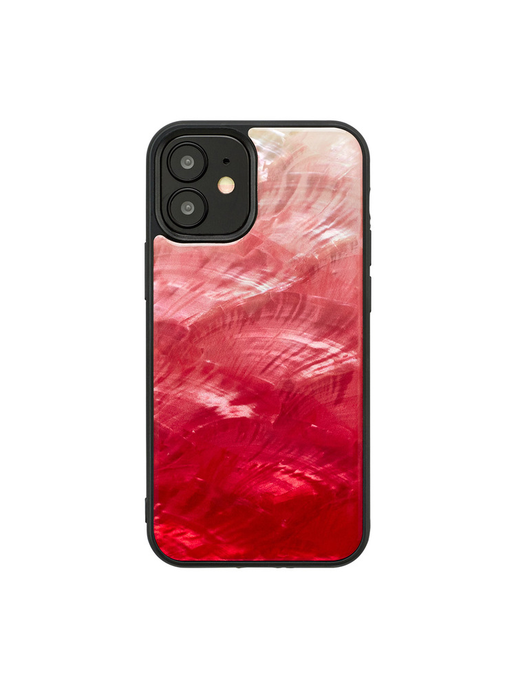 iKins case for Apple iPhone 12 mini pink lake black