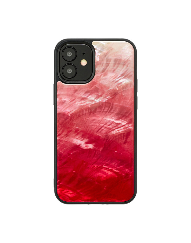 iKins case for Apple iPhone 12 mini pink lake black