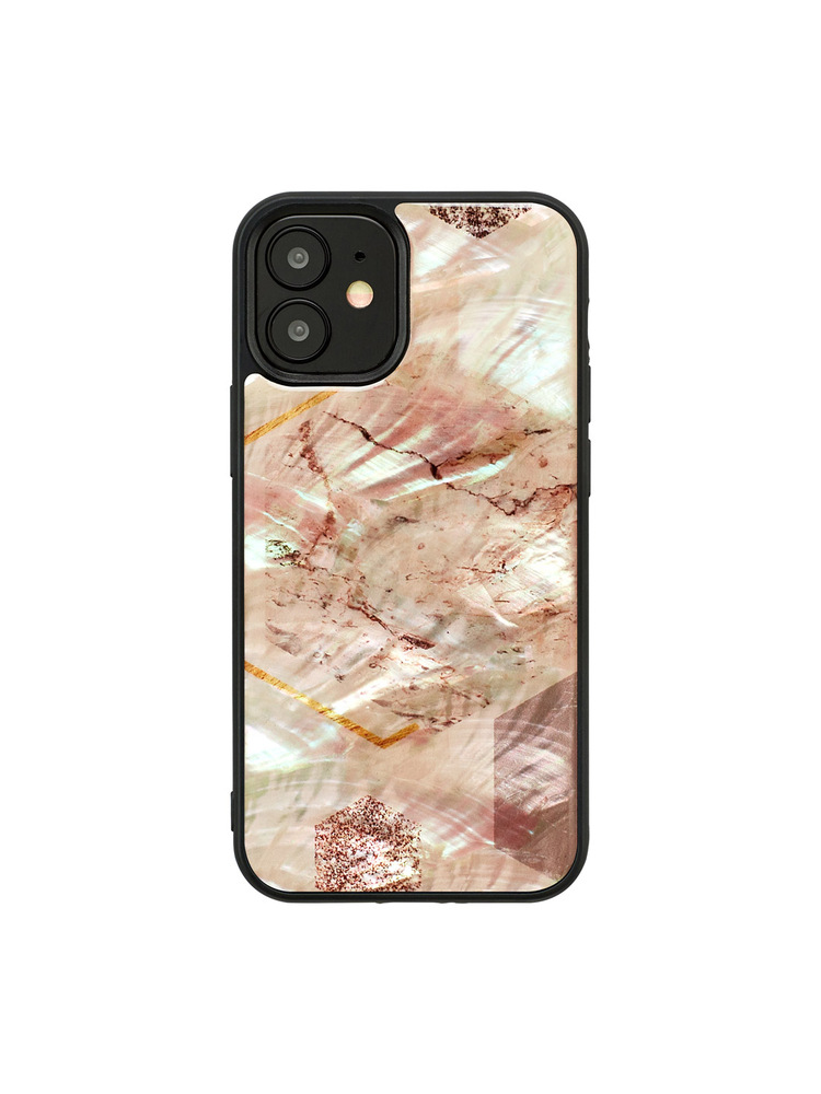 iKins case for Apple iPhone 12 mini pink marble