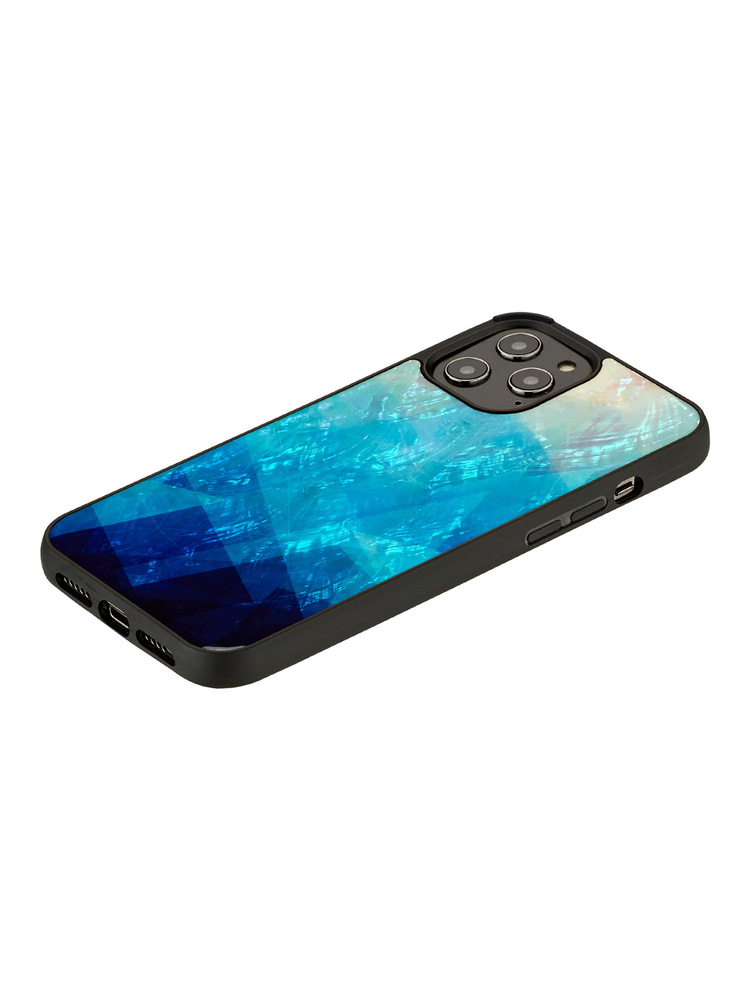 iKins case for Apple iPhone 12 Pro Max blue lake black