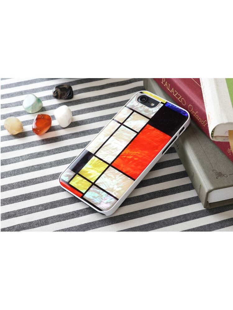 iKins case for Apple iPhone 8/7 mondrian white