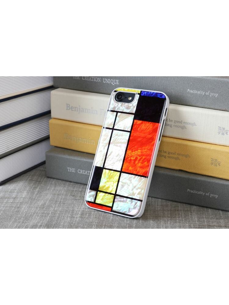 iKins case for Apple iPhone 8/7 mondrian white