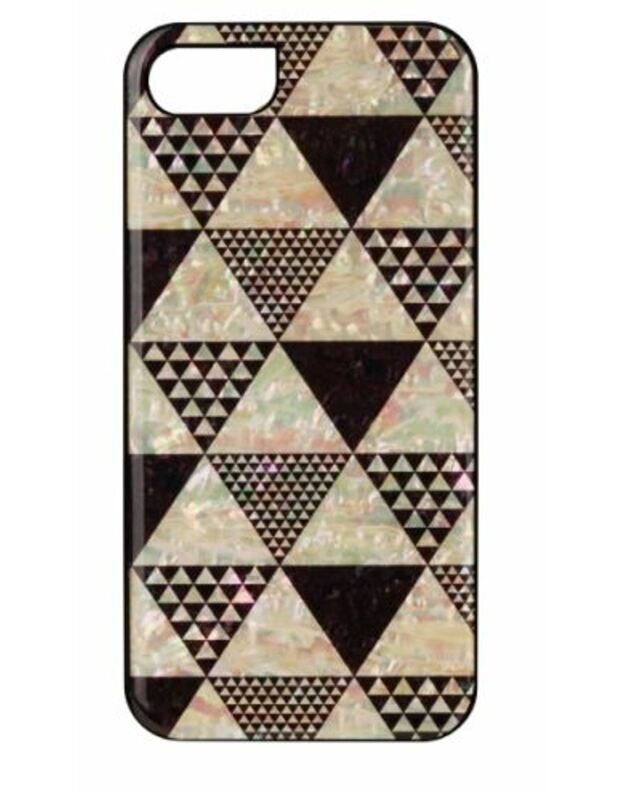 iKins case for Apple iPhone 8/7 pyramid black