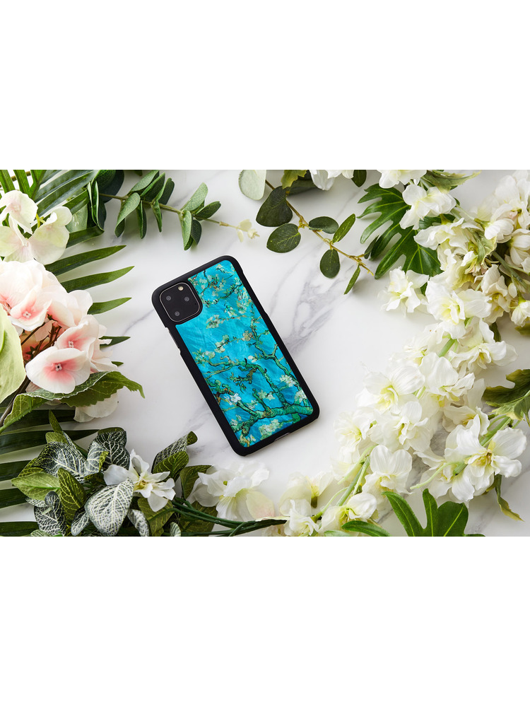 iKins SmartPhone case iPhone 11 Pro Max almond blossom black