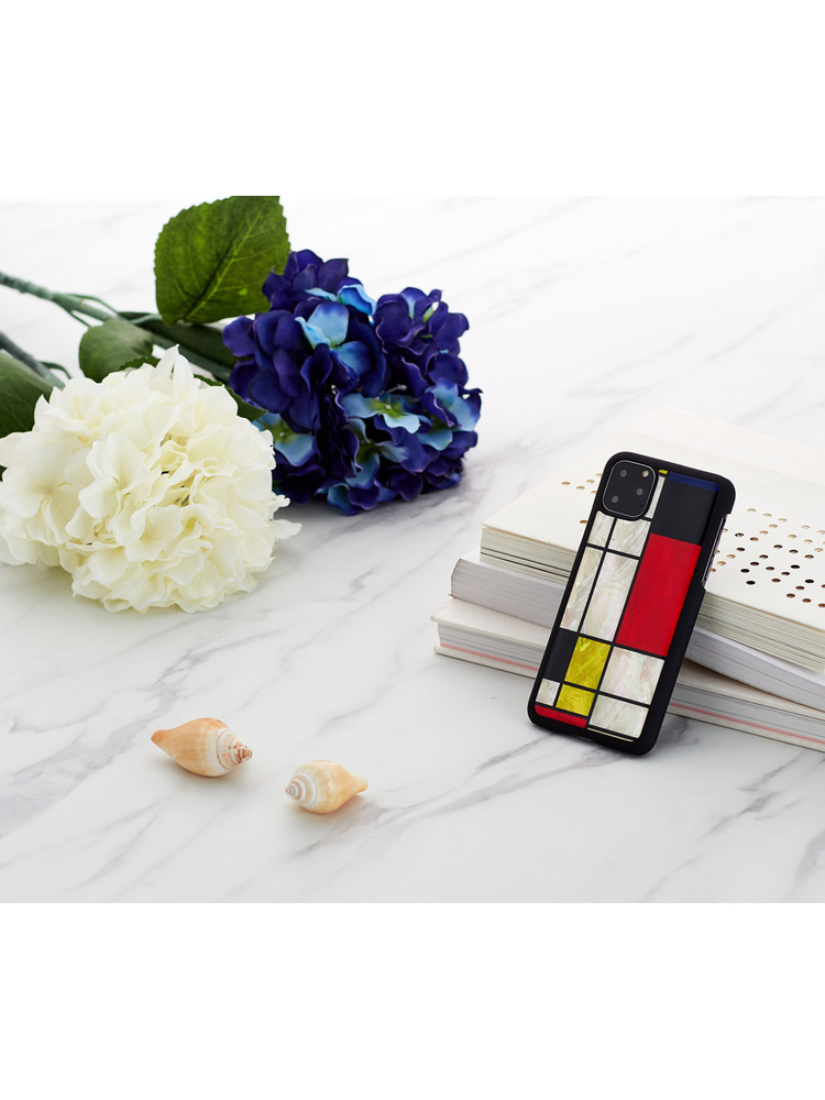 iKins SmartPhone case iPhone 11 Pro Max mondrian black