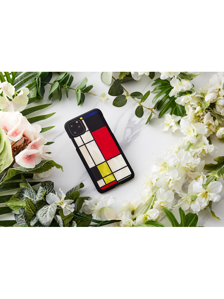 iKins SmartPhone case iPhone 11 Pro Max mondrian black