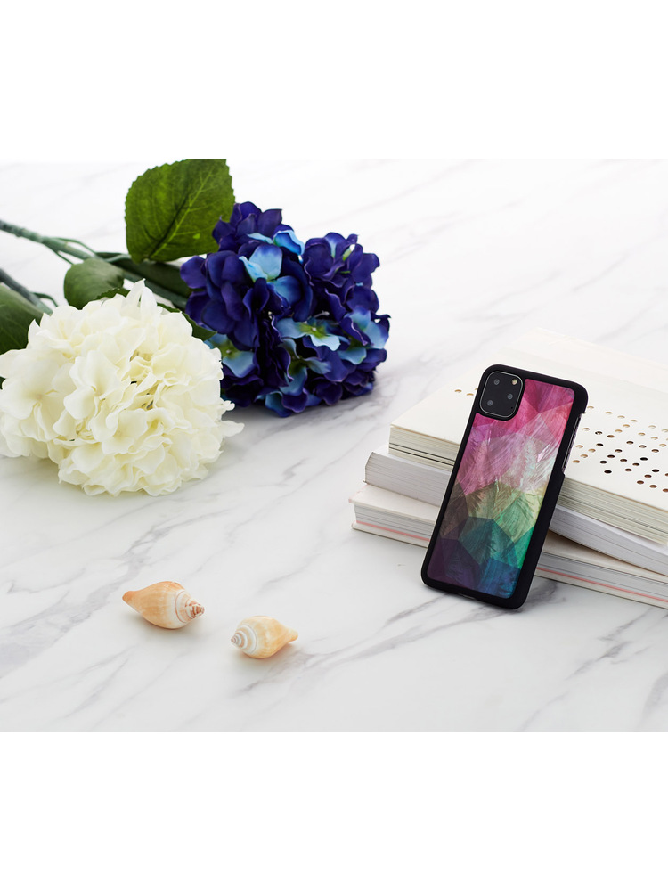 iKins SmartPhone case iPhone 11 Pro Max water flower black