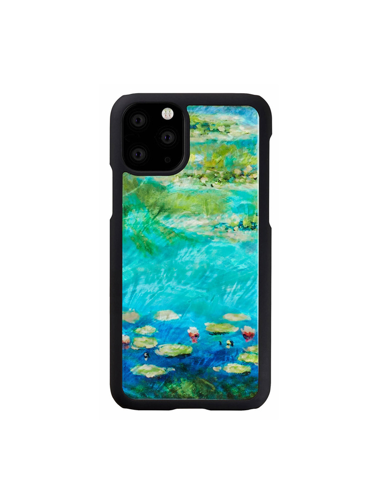 iKins SmartPhone case iPhone 11 Pro water lilies black