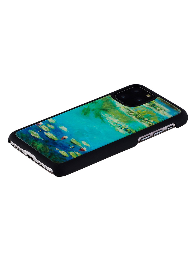 iKins SmartPhone case iPhone 11 Pro water lilies black