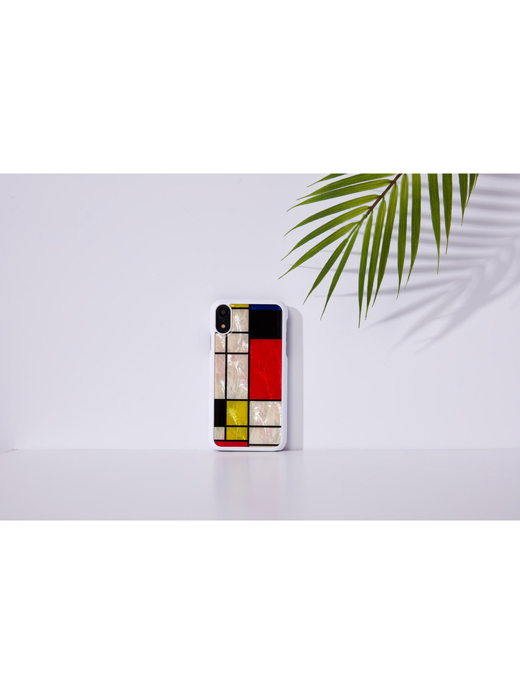 iKins SmartPhone case iPhone XR mondrian white