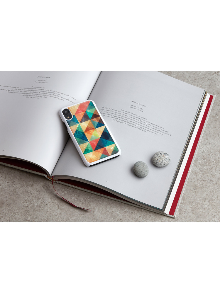 iKins SmartPhone case iPhone XR mosaic white